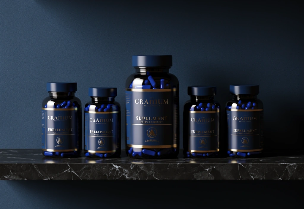 Premium male wellness supplements